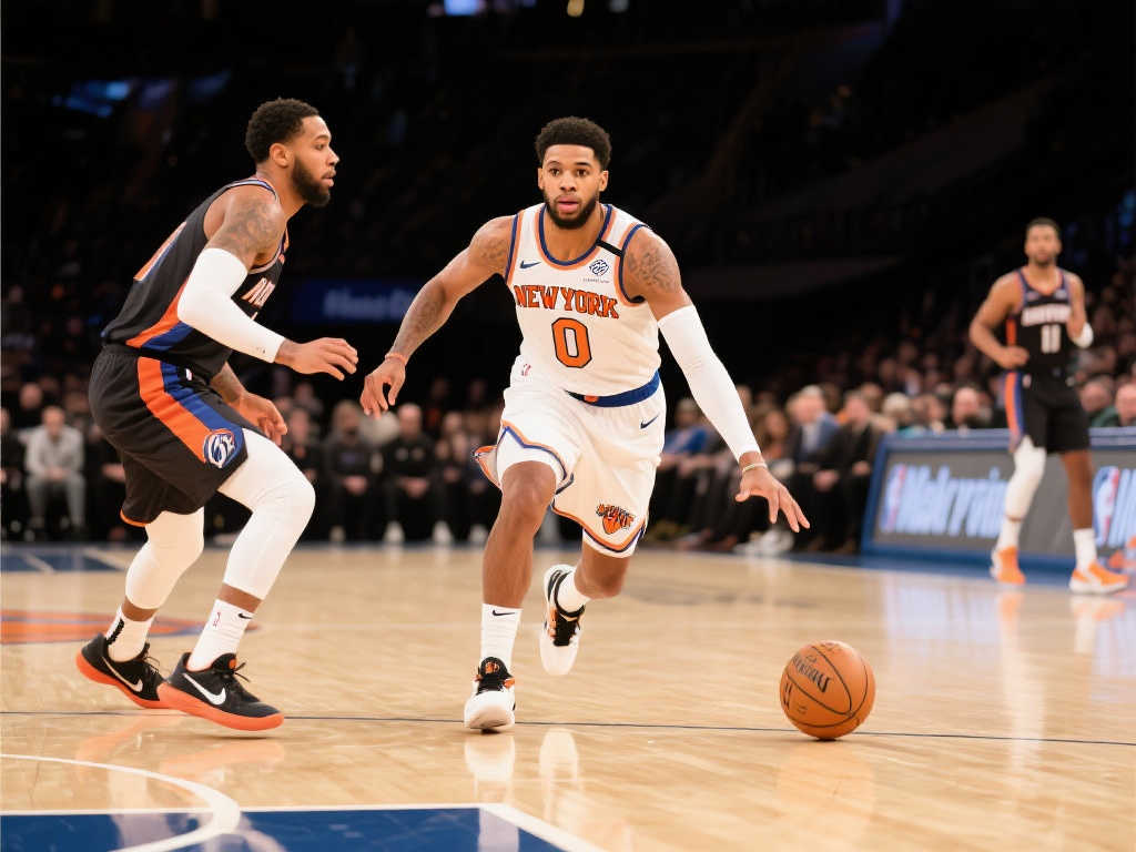 防守压制！布伦森半场10中3仅得7分 正负值低至-13